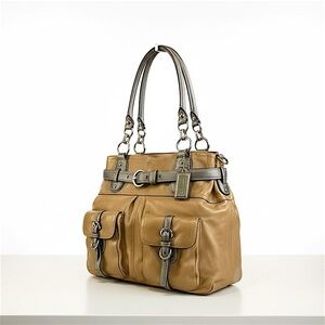 Coach Limited Edition XL North South Tote in Bronze Copper